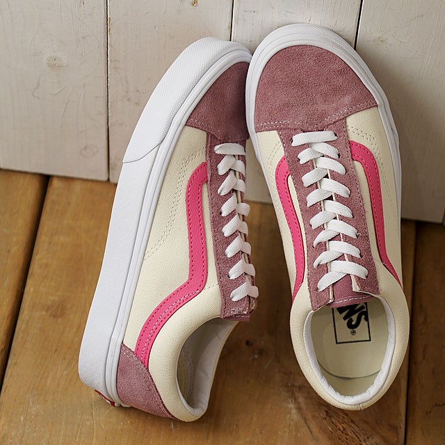 爆買い即納 バンズ 靴 Nostalgia Rose ピンク系 Vn0a3dz3vy2 Fw19 ミスチーフ Paypayモール店 通販 Paypayモール Vans スタイル36 レトロスポーツ Style 36 Retro Sport メンズ レディース ヴァンズ スニーカー 高評価低価