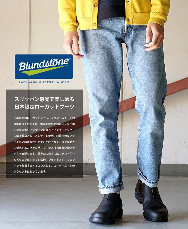 日本限定 ブランドストーン Blundstone BS1610 ローカット サイドゴア