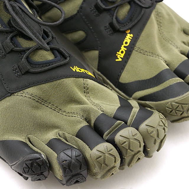 ビブラムファイブフィンガーズ Vibram FiveFingers メンズ Vトレイル2.0 M V-Trail 2.0 5本指  トレイルランニングシューズ Ivy Black カーキ系 19M7602 SS19