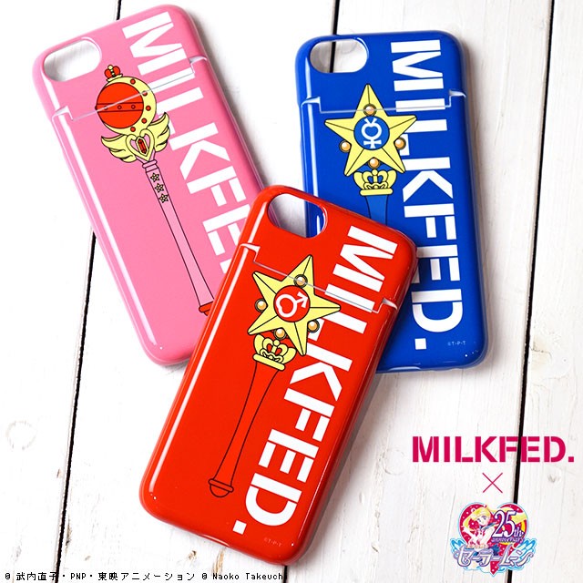 コラボ ミルクフェド セーラームーン Milkfed Sailor Moon レディース スマートフォン ケース スマホケース Iphone Su19 メール便対応 ミスチーフ Paypayモール店 通販 Paypayモール