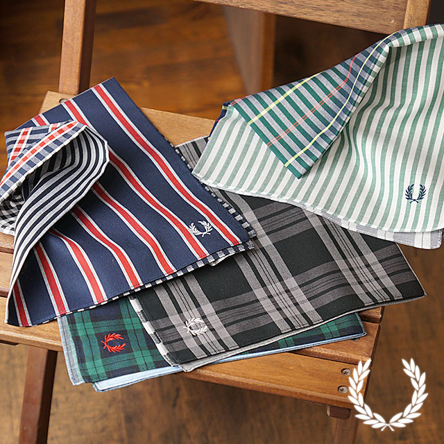 フレッドペリー ハンカチ 楽天市場】フレッドペリー チェック ハンカチ FRED PERRY