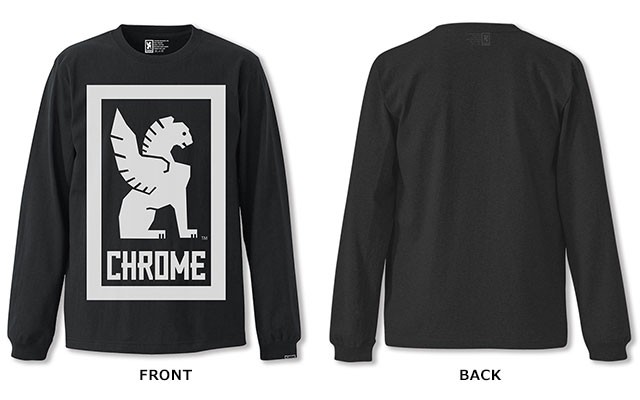 CHROME（クローム） Tシャツ メンズ ビッグ ルックアップ ロング