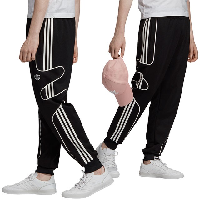 アディダスオリジナルス adidas Originals メンズ ジャージ フレームストライク トラックパンツ FLAMESTRIKE TRACK  PANTS ブラック系 GDE32 ED7225 FW19Q4