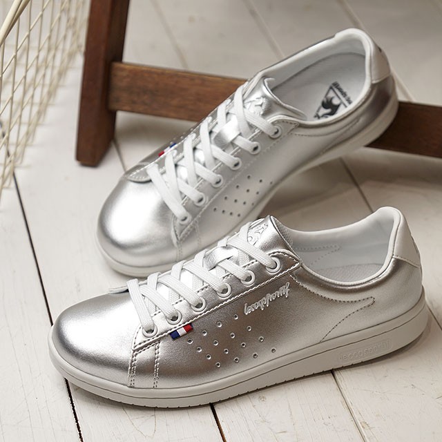 le coq sportif レディースゴルフシューズ シルバー 10061362_1.jpg