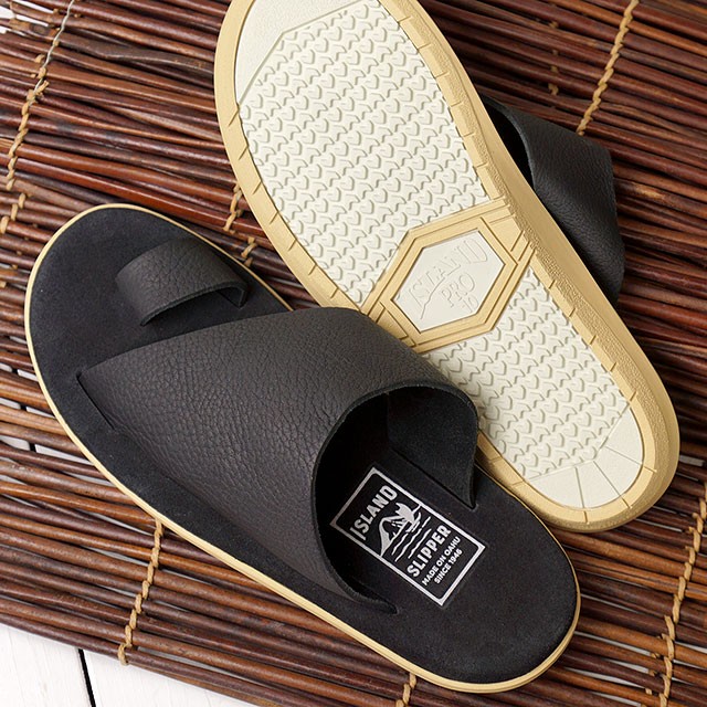 ISLAND SLIPPER アイランドスリッパ レザー スライドサンダル