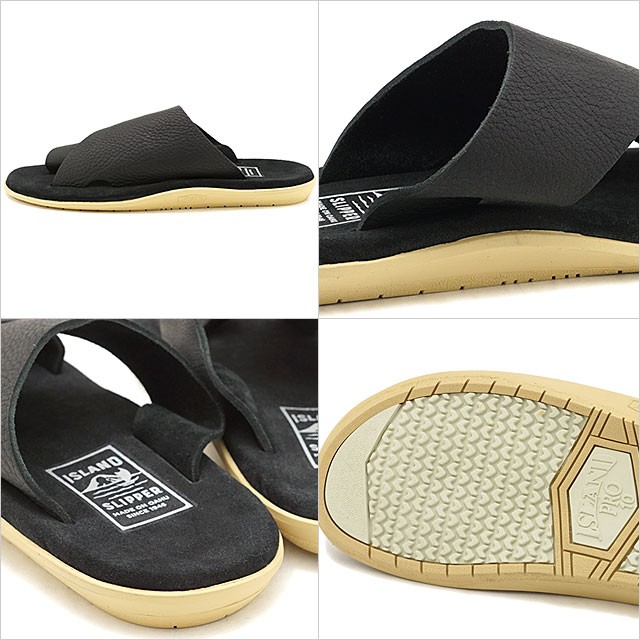 アイランドスリッパ ISLAND SLIPPER レザー スライドサンダル PTS704BH