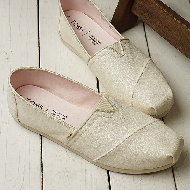 トムス Toms レディース アルパルガータ W Classic Alpargata エスパドリーユ トムズシューズ 靴 Ivory Glitter ホワイト系 Ss ミスチーフ Paypayモール店 通販 Paypayモール