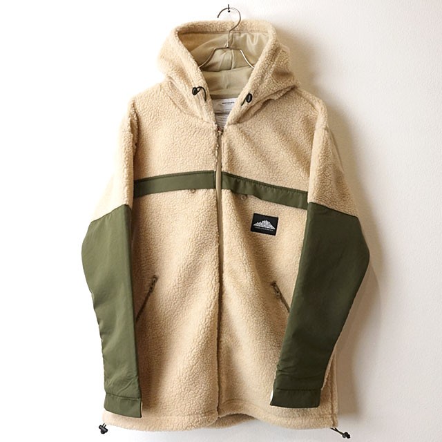 マウンテンスミス MOUNTAIN SMITH メンズ パーカー ボアフリース ジップ ジャケット BOA FLEECE ZIP JACET MS0-000-190105 FW19 アウトドア アウター｜mischief｜02