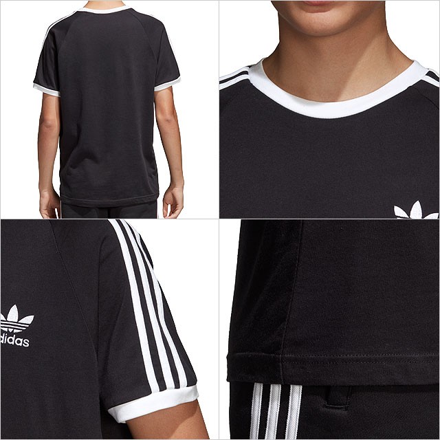 ★シンプルおしゃれ!adidas originalsセンター3ラインTシャツ adidas tシャツ 「adidas originals」 3-STRIPES TEE：Tシャツ