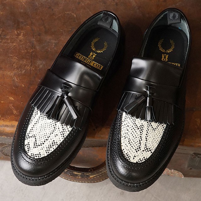 FRED PERRY コラボ フレッドペリー ローファー ジョージコックス