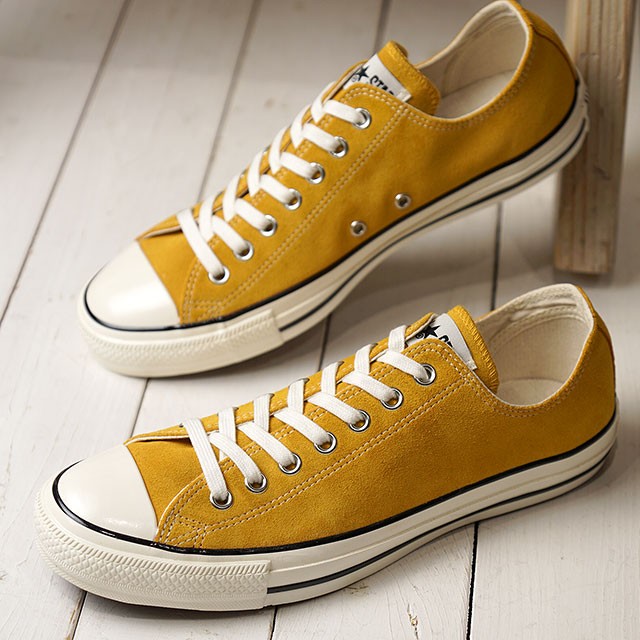 ーシューズ コンバース All Star Us Ox Su メンズ レディース ローカット 靴 Gold イエロー系 ミスチーフ Paypayモール店 通販 Paypayモール Converse スニーカー スエード オールスター Us Ox Suede تジテイスト