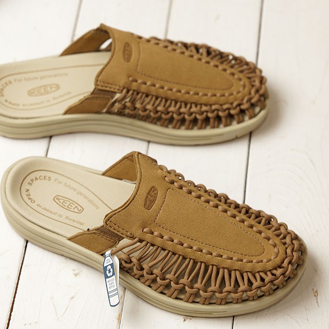 KEEN ブラウン サンダル KEEN /キーン UNEEK II SLIDE ユニークツースライド スポーツ