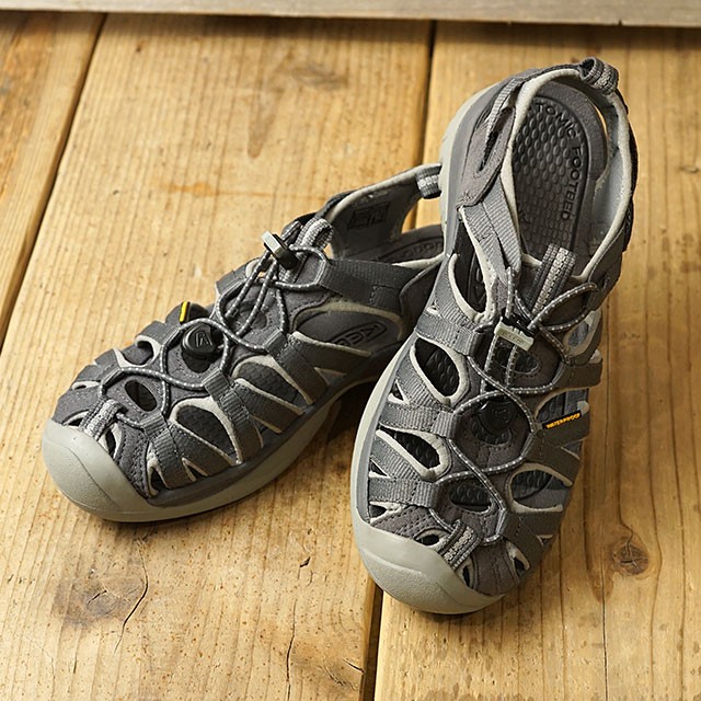 KEEN スポーツサンダル グレー KEEN キーン サンダル ウィスパー W WHISPER 1010965 FW16