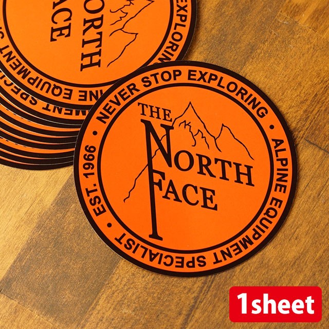 ザ・ノースフェイス THE NORTH FACE TNFプリントステッカー TNF PRINT STICKER NN31710 SS20 OL  オールドロゴ オレンジ系 :10064268:ミスチーフ - 通販 - Yahoo!ショッピング