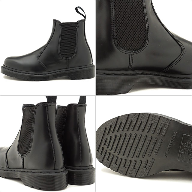ドクターマーチン Dr.Martens モノ チェルシーブーツ 25685001  2976 MONO CHELSEA BOOT メンズ・レディース サイドゴアブーツ BLACK ブラック系 正規取扱店 | Dr.Martens | 02