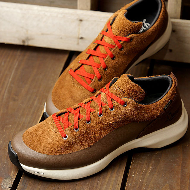 ダナー　ブラウン スエード モカシン ビブラムソール ダナー Danner ダナーフィールド ロー DANNER FIELD LOW