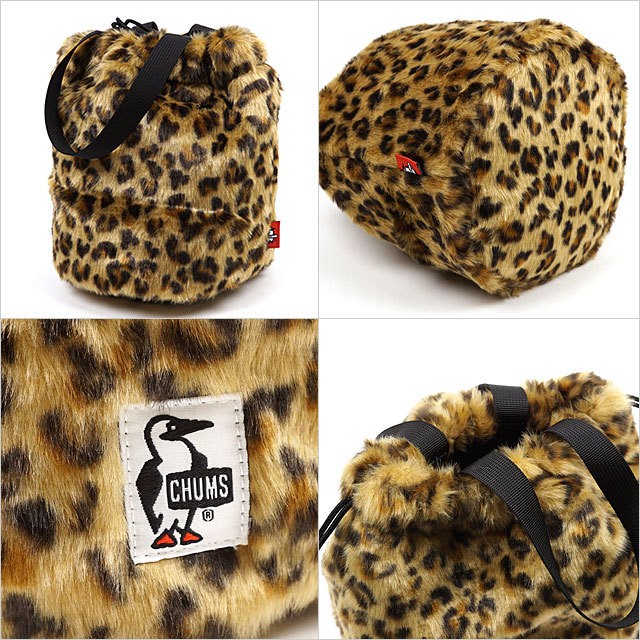 CHUMS（チャムス） レオパードミニバッグ Leopard Mini Bag CH60-3045
