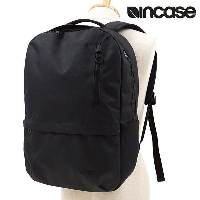インケース Incase リュック キャンパス コンパクト バックパック 20L Campus Compact Backpack 2020 [137203053001 SS21] メンズ・レディース デイパック 通勤 通学 BLACK ブラック系【coupon】 incase（インケース） キャンパス コンパクト バックパック 20L Campus