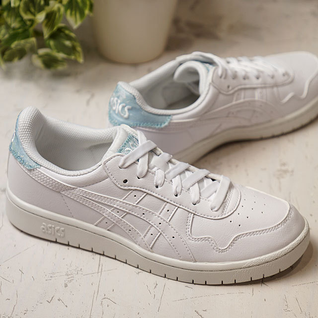 アシックス スポーツスタイル ASICS SportStyle ジャパン S JAPAN S 1202A065-100 SS21 レディース  ローカット シューズ WHITE SMOKE BLUE ホワイト系