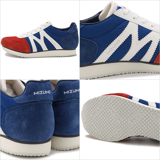 こちらの ミズノ ローカット シューズ レッド ホワイト ブルー ブルー系 ミスチーフ Paypayモール店 通販 Paypayモ Mライン Mizuno M Line スニーカー エムアール1 Mr1 D1gf Ss21 メンズ レディース 日本製 えていくこ