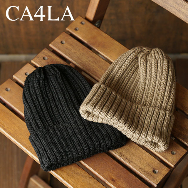 CA4LA（カシラ） ニットキャップ ニューアイランド20 ONM01583 FW20