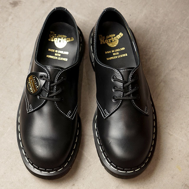 ドクターマーチン Dr.Martens 3ホールシューズ ホワイトステッチ