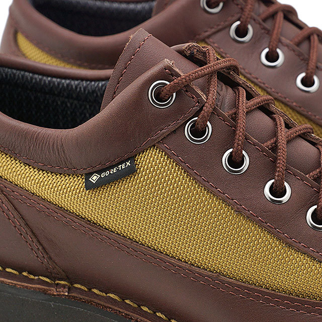 ダナー Danner ローカットブーツ ダナーフィールド ロウ WS DANNER FIELD LOW D121018 SS21 ゴアテックス ビブラムソール DARK BROWN BEIGE ブラウン系