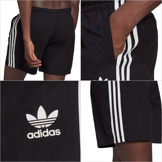 ★送料無料★ADIDAS SWIM 3Sスイムボクサー2インチ水着JN6533 adidas アディダス オリジナルス Originals スリーストライプ