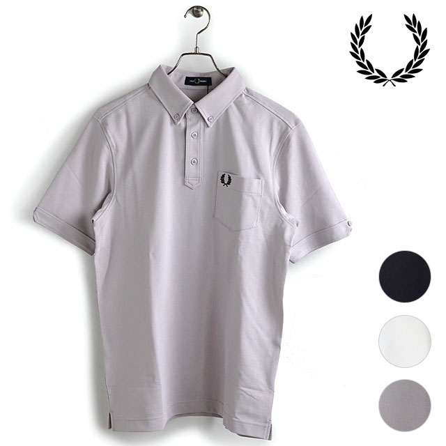 フレッドペリー FRED PERRY メンズ ボタンダウン ポロシャツ BUTTON DOWN POLO SHIRT M1627 SS21 トップス 半袖｜mischief｜05