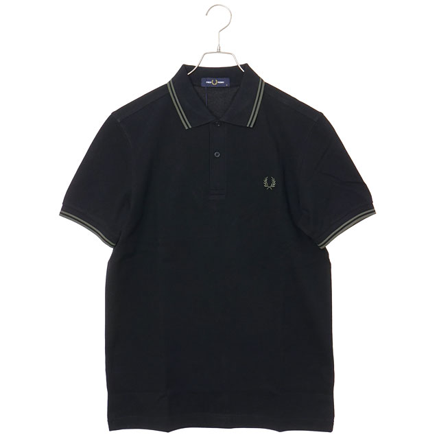 FRED PERRYクールグレーポイントポロシャツ 中古・古着通販】FRED PERRY (フレッドペリー) 半袖ポロシャツ グレー