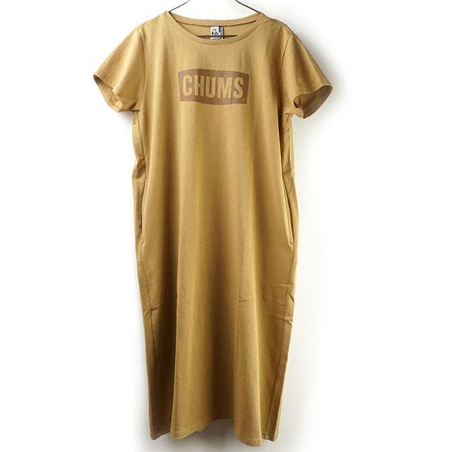 チャムス CHUMS レディース チャムスロゴ ドレス W CHUMS Logo Dress CH18-1168 SS21 アウトドア トップス 半袖ワンピース｜mischief｜05
