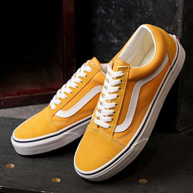 YELLOW パンプススニーカー VANS（ヴァンズ） バンズ スニーカー オールドスクール OLD SKOOL