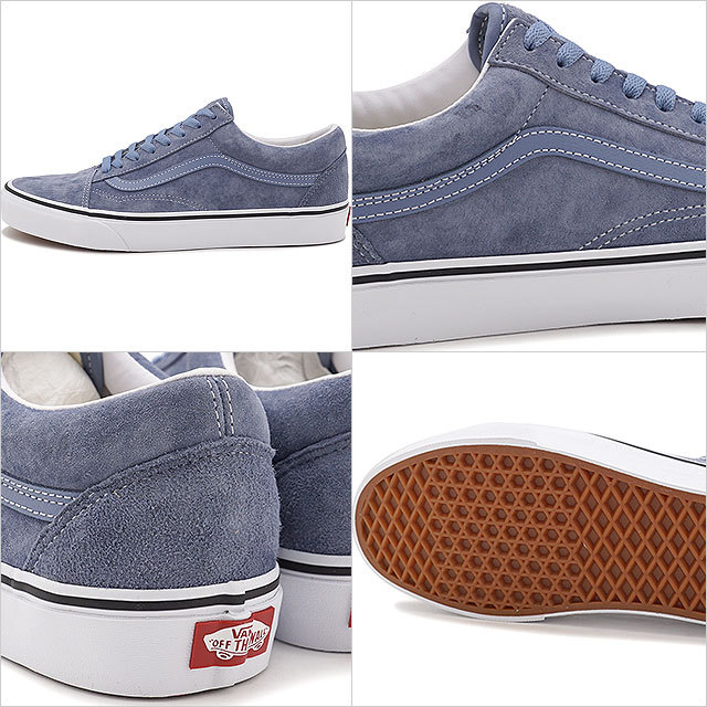 Vans Old Skool Pig Suede Tempest Blue/True White - VN0A3WKT4R2 | Sneaker  District
