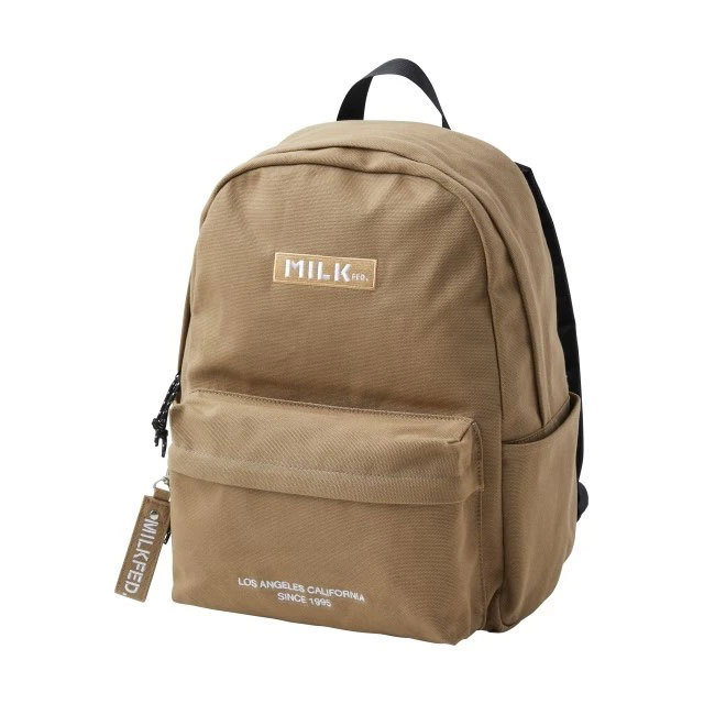 ミルクフェド MILKFED. リュック エンブロイデッド バー キャンバスデイパック EMBROIDERED BAR CANVAS DAYPACK  103211053007 SS21 鞄 デイパック : 10067728 : ミスチーフ - 通販 - Yahoo!ショッピング