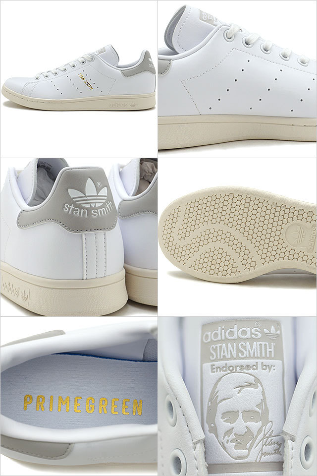 アディダス スタンスミス グレー 灰 GX6286 FW21 adidas STAN SMITH 