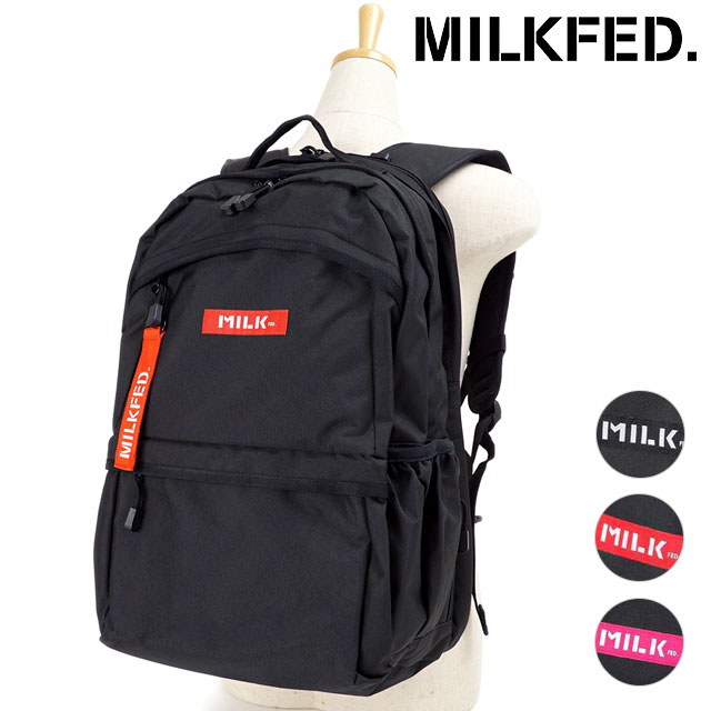 即 ミルクフェド MILKFED. リュック ネオ ビッグ バックパック NEO BIG BACKPACK 103212053007 SS21  メンズ・レディース デイパック 通学 スクールバッグ