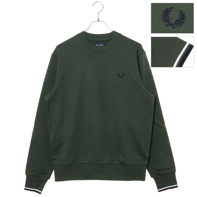 FRED PERRY（フレッドペリー） クルーネック スウェットシャツ M7535