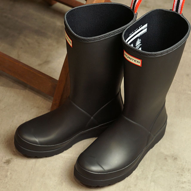 ハンター HUNTER レディース オリジナル プレイブーツ トール W ORIGINAL PLAY BOOT TALL WFT2007RMA-BLK ラバーブーツ Black ブラック系｜mischief｜02