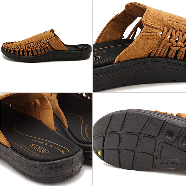 KEEN（キーン） 返品送料無料 メンズ ユニーク ツー スライド M UNEEK