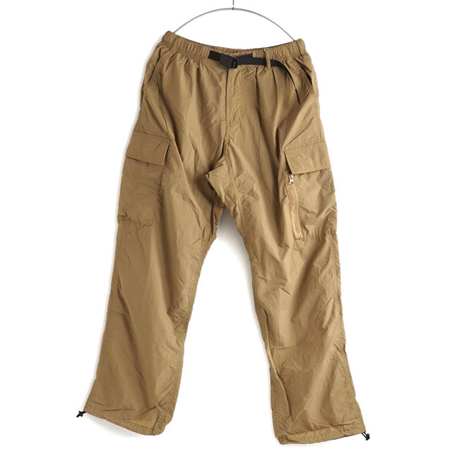 グラミチ GRAMICCI メンズ ライトナイロンカーゴパンツ LIGHT NYLON CARGO PANTS GUP-21F038 FW21  ボトムス ミリタリー アーミーパンツ イージーパンツ