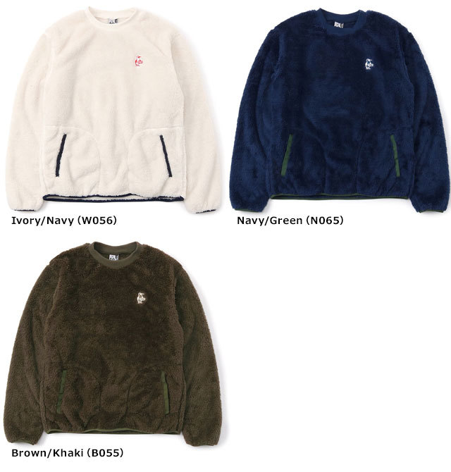 CHUMS（チャムス） レディース エルモフリース クルートップ W Elmo