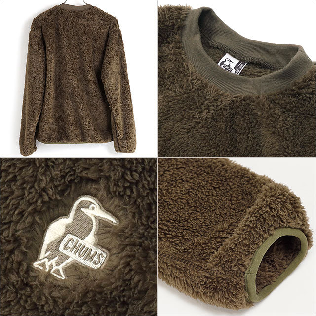 CHUMS（チャムス） レディース エルモフリース クルートップ W Elmo