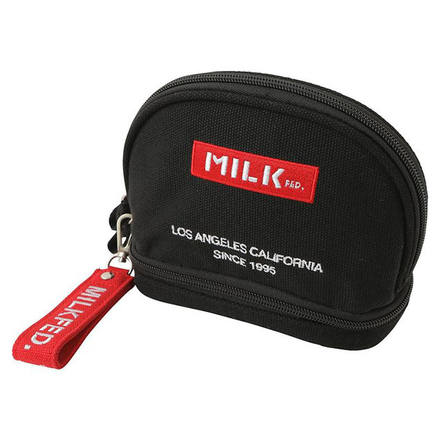 MILKFED.（ミルクフェド） エンブロイデッドバー コスメポーチ