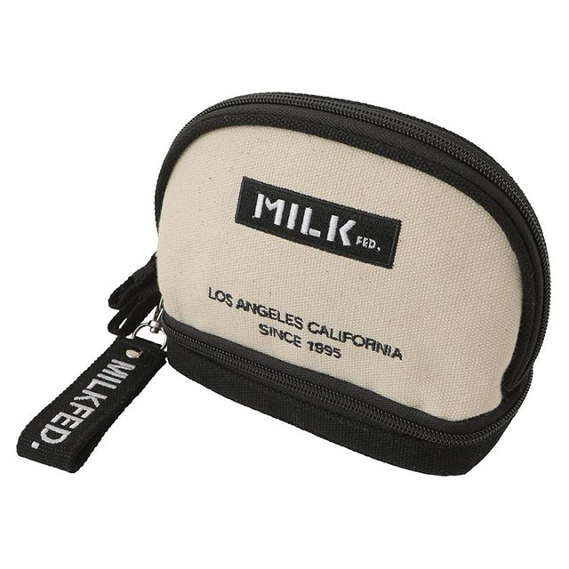 MILKFED. ミルクフェド エンブロイデッドバー コスメポーチ