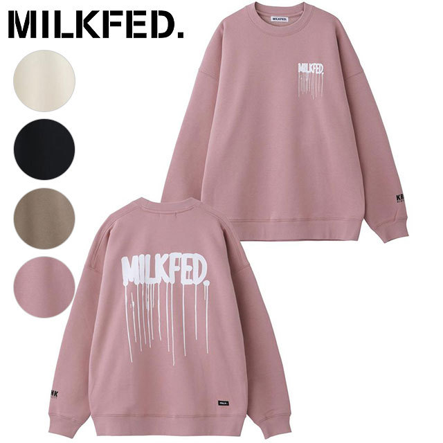 MILKFED. ミルクフェド レディース クリンク スウェットトップ KRINK 