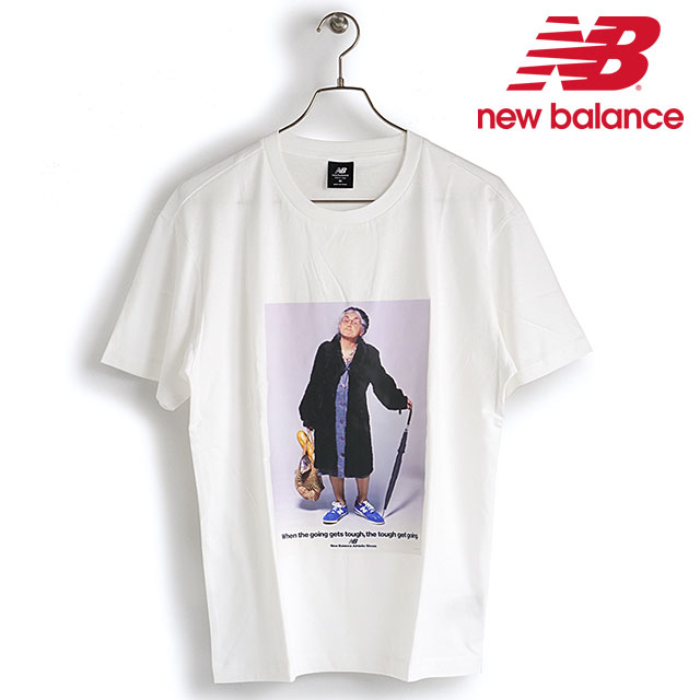 ニューバランス NEWBALANCE メンズ NB Essentials グランマTシャツ AMT21552 SS22 トップス 半袖 WT 白  ホワイト系