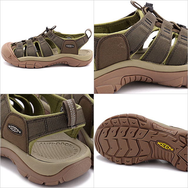 KEEN アウトドアサンダル/カーキ キーン SEANIK H2 1030387 メンズ トレッキング アウトドア