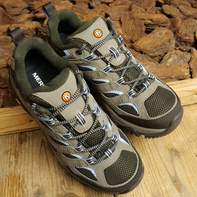 メレル MERRELL モアブ3 シンセティック ゴアテックス トレッキングシューズ J500188 SS22 W MOAB 3 SYNTHETIC  GORE-TEX 完全防水 BRINDLE 灰 グレー系