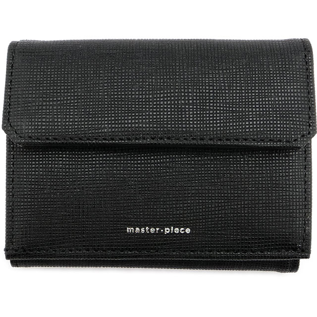 マスターピース master-piece エンボスレザー二つ折り財布 223403 SS22 luster 日本製 ウォレット 正規取扱店 | master-piece | 01