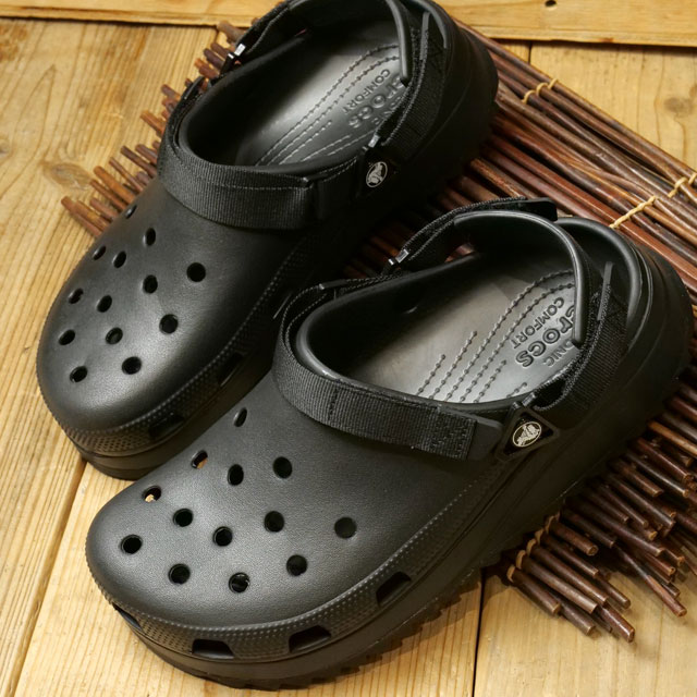 クロックス crocs クラシック ハイカークロッグ 206772-060 SS22 Classic Hiker Clog メンズ サンダル  Black Black 黒 :10071483:ミスチーフ - 通販 - Yahoo!ショッピング